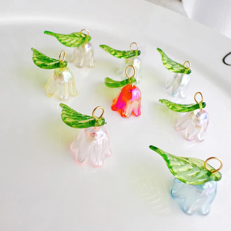 10Pcs Transparent Colour Flower Acrylic DIY Bracelet Earrings Handwork Materials Car pendant Key Buckle Manufacture Accessory
10Pcs Transparent Colour Flower Acrylic DIY Bracelet Earrings Handwork Materials Car pendant Key Buckle Manufacture Accessory