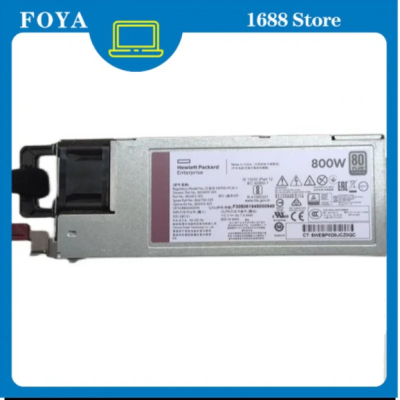 For HP G10 800W Switching Power Supply HSTNS-PC41 865414-B21 865409-001 866730-001 865412-101 100% Tested Fast Ship
For HP G10 800W Switching Power Supply HSTNS-PC41 865414-B21 865409-001 866730-001 865412-101 100% Tested Fast Ship