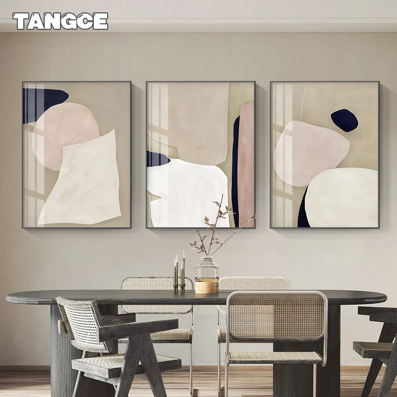 Modern Minimalist Geometric Color Block Wall Art Canvas Painting Abstract Morandi Posters Print Living Room Decoration Pictures
Modern Minimalist Geometric Color Block Wall Art Canvas Painting Abstract Morandi Posters Print Living Room Decoration Pictures