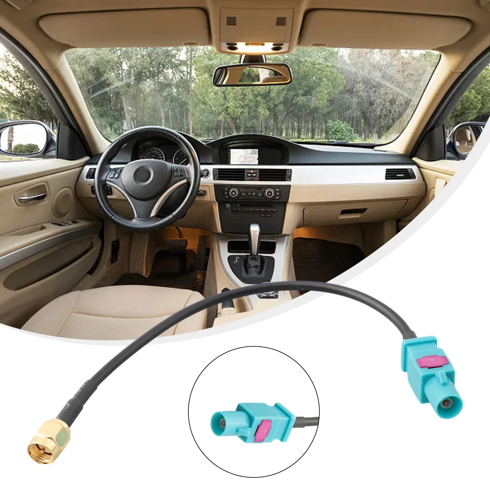 1pcs Car Antenna Extension Cable Universal Antenna Adapter Cable Fakra-Z Male To SMA Male For GSM GPS DAB Car Accessories
1pcs Car Antenna Extension Cable Universal Antenna Adapter Cable Fakra-Z Male To SMA Male For GSM GPS DAB Car Accessories