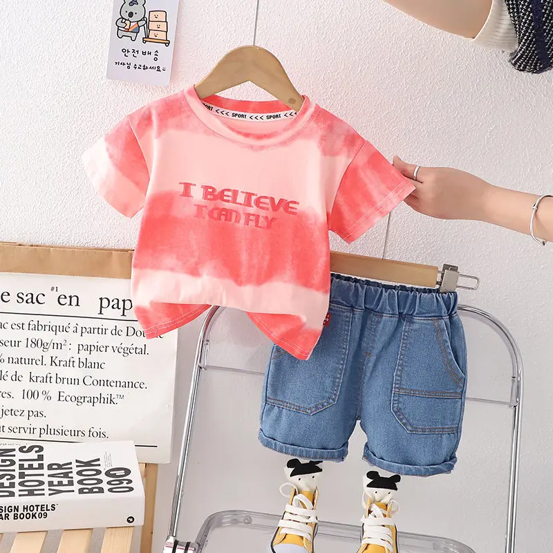 Kids Baby Boy Printing Strips T Shirt Shorts Summer Children Outing Clothes 2Pcs/set Infant Kids Toddler Tracksuits 0-5 Years
Kids Baby Boy Printing Strips T Shirt Shorts Summer Children Outing Clothes 2Pcs/set Infant Kids Toddler Tracksuits 0-5 Years