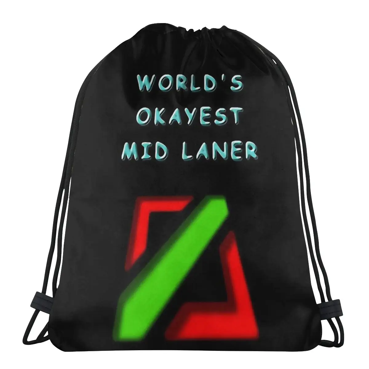 World's Okayest Mid Laner League Of Legends LOL Game Print Drawstring Storage Backpack Teenager Travel Bag Multi-function Pocket
World's Okayest Mid Laner League Of Legends LOL Game Print Drawstring Storage Backpack Teenager Travel Bag Multi-function Pocket
