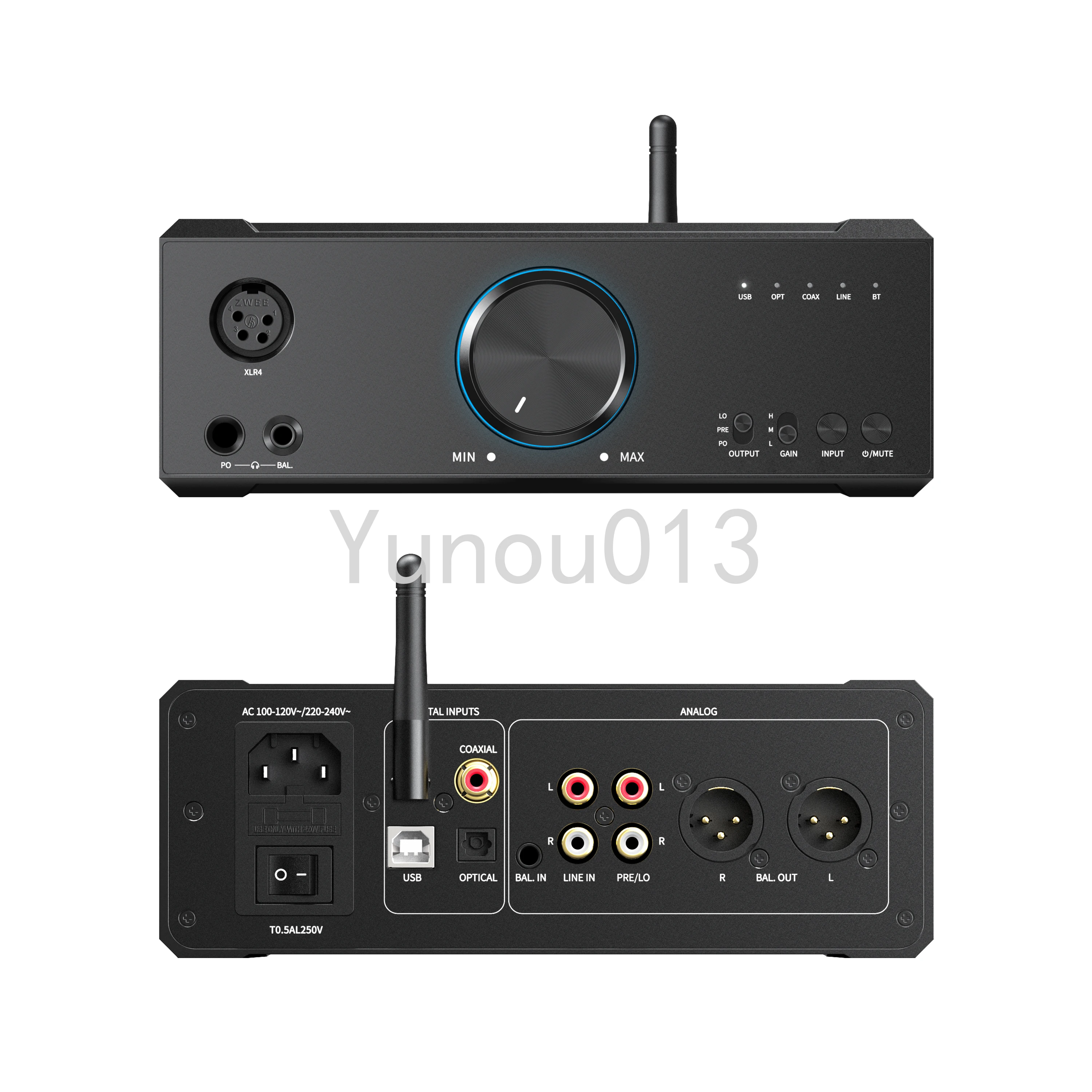 

PRO Ess Desktop DSD Bluetooth Earbuds Decoding All-in-one Machine Hifi Headphone Amplifier Computer DAC NewFiiO/K9