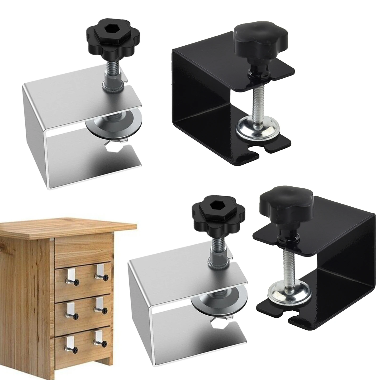 4pcs Clamps Cabinet Drawer Mounting Clips Woodworking Adjustable Jig Cabinet Tools Drawer Front Installation Clamps Tools
4pcs Clamps Cabinet Drawer Mounting Clips Woodworking Adjustable Jig Cabinet Tools Drawer Front Installation Clamps Tools