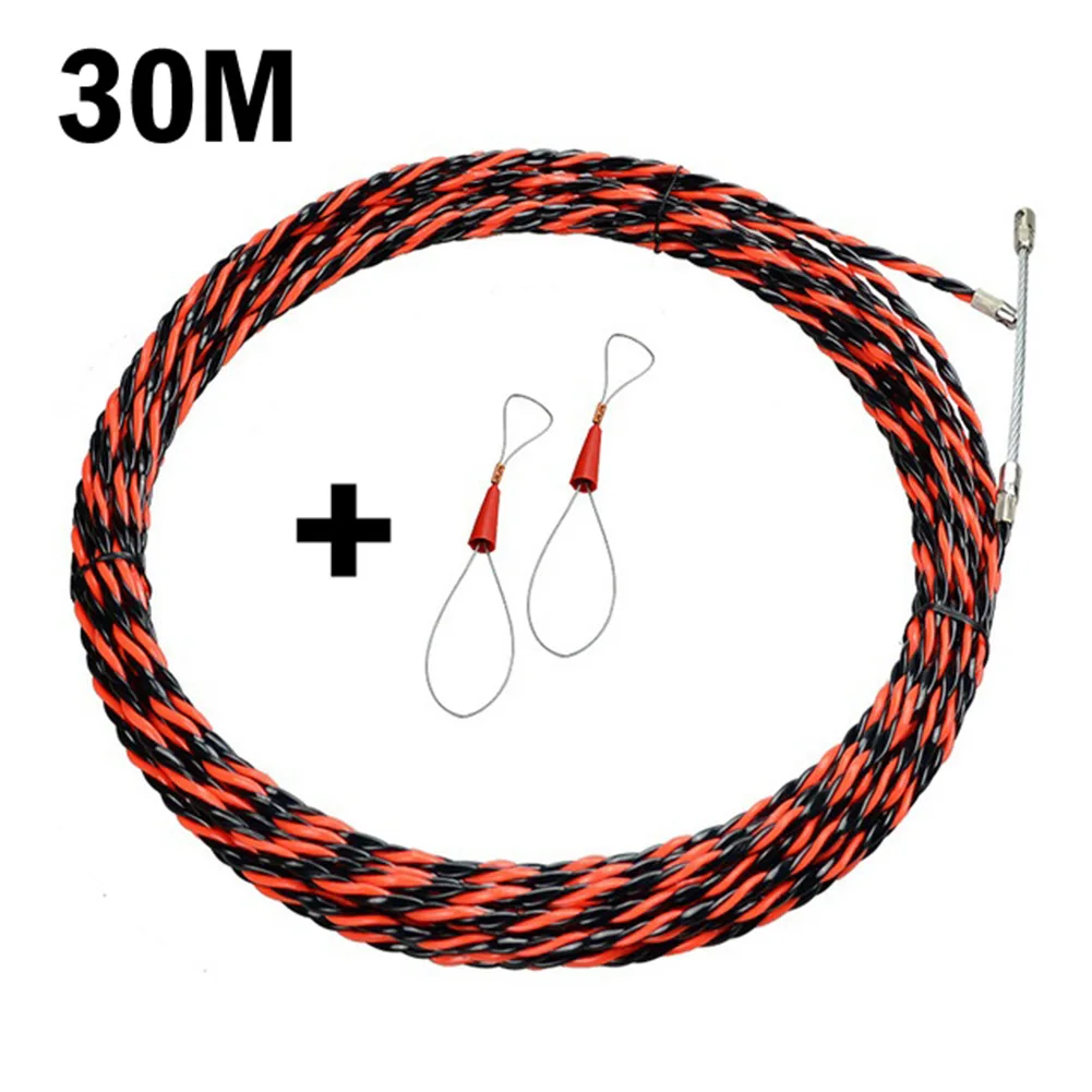 1pcs 5/15/30m Fiberglass Electrician Cable Wire Threader Device Tape Conduit Duct Push Puller Wheel Pushing Wiring Installation
1pcs 5/15/30m Fiberglass Electrician Cable Wire Threader Device Tape Conduit Duct Push Puller Wheel Pushing Wiring Installation