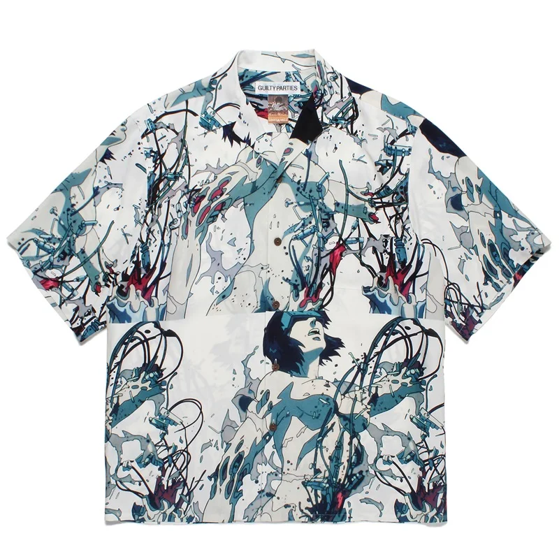 WACKO Graffiti Print Shirt Best Quality Mens Womens Loose Casual Summer Tops Short Sleeve Shirt Hawaii Shirts
WACKO Graffiti Print Shirt Best Quality Mens Womens Loose Casual Summer Tops Short Sleeve Shirt Hawaii Shirts