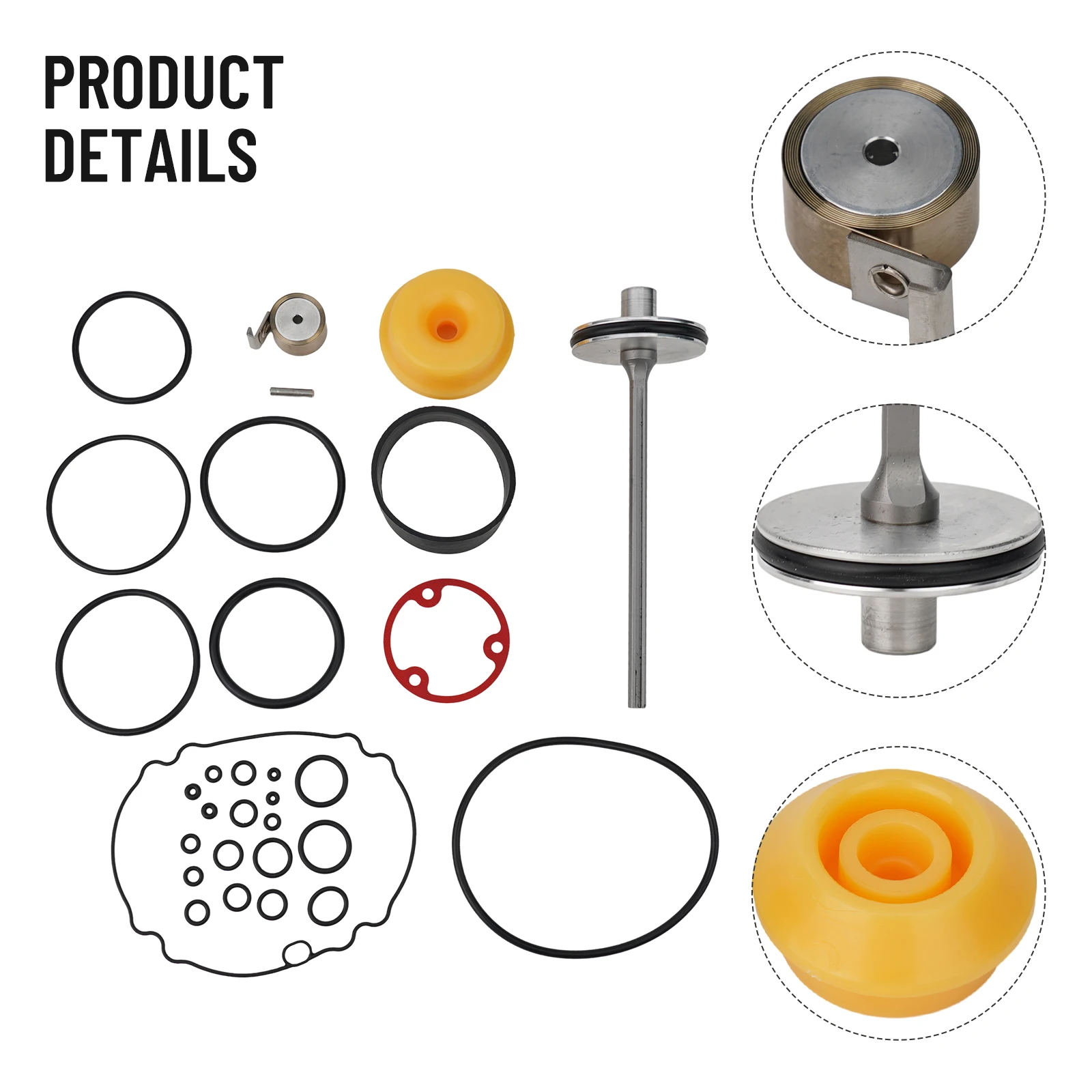 Replace Worn Parts with 885917 Piston Rod 884959 Cushion 883503 Ribbon Spring for Hita chi For NR90AD For NR90ADPR
Replace Worn Parts with 885917 Piston Rod 884959 Cushion 883503 Ribbon Spring for Hita chi For NR90AD For NR90ADPR