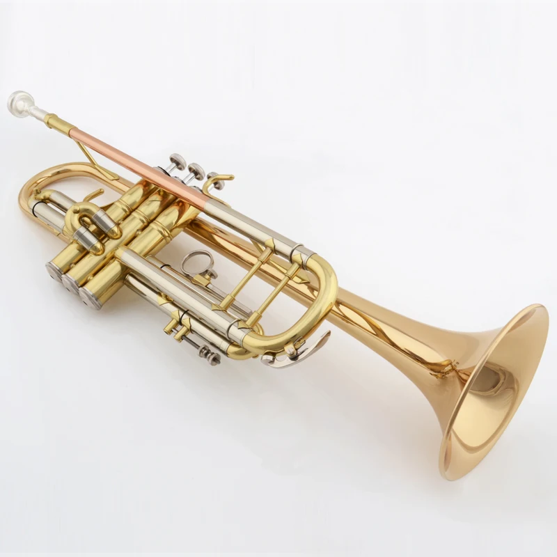 JINBAO Advanced & Level Exam Trumpet in Bb, Gold, Phosphorus-copper Mouth pipe, Cupronickel Tuning slide, with Case (JBTR-410)
JINBAO Advanced & Level Exam Trumpet in Bb, Gold, Phosphorus-copper Mouth pipe, Cupronickel Tuning slide, with Case (JBTR-410)
