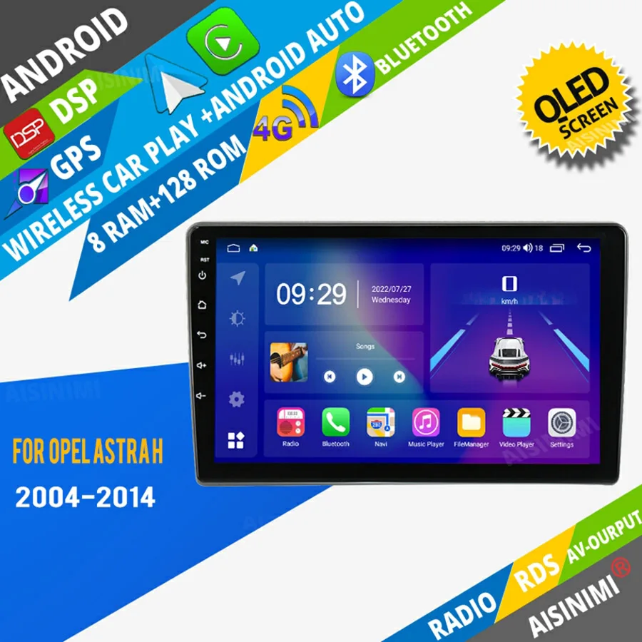 AISINIMI Android Car Dvd Player navigation For Opel Astra H 2004 - 2014 car radio Car Audio Gps Multimedia Stereo Monitor
AISINIMI Android Car Dvd Player navigation For Opel Astra H 2004 - 2014 car radio Car Audio Gps Multimedia Stereo Monitor