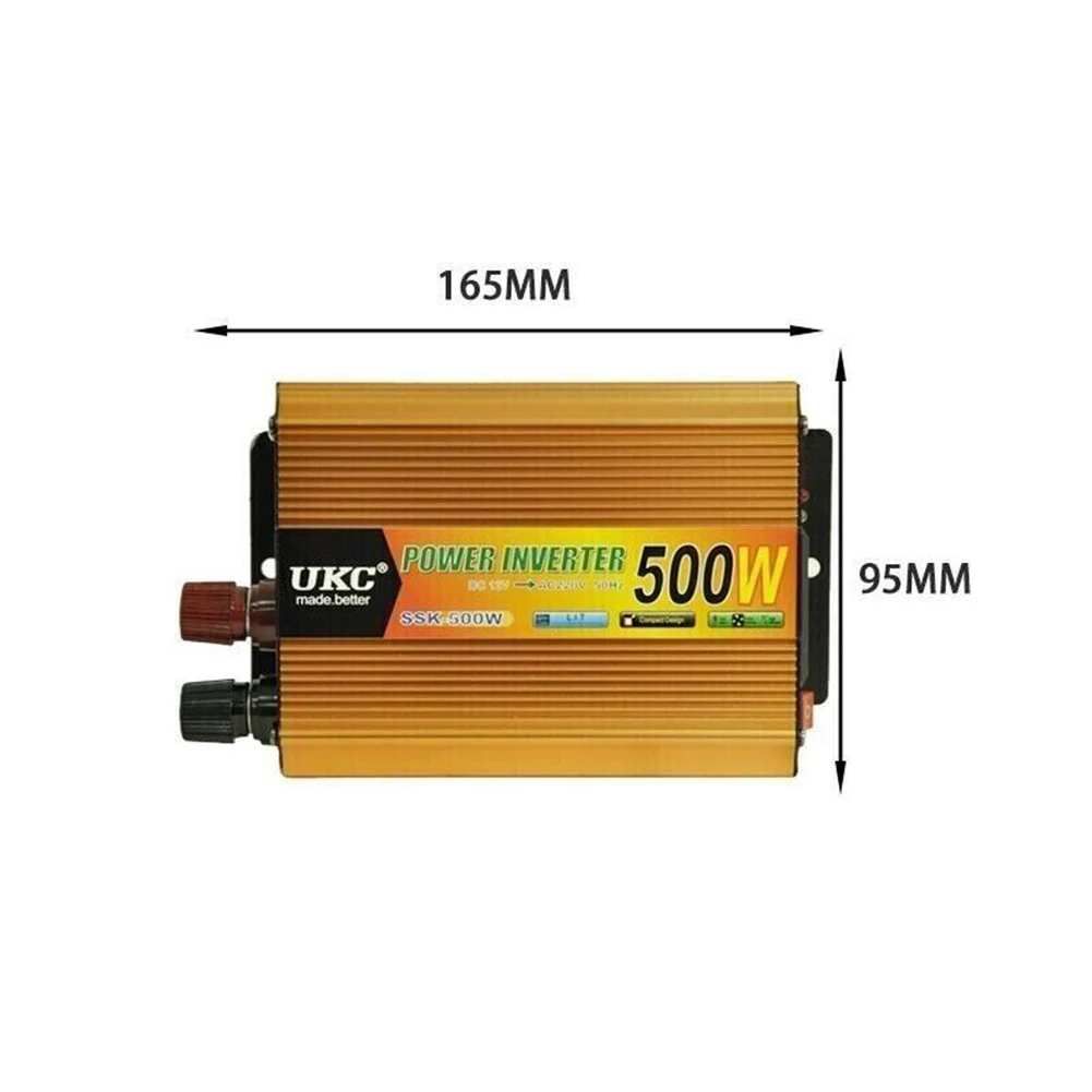 Power Car Inverter Power Inverter Voltage Converter Power Accessories Solar Power Parts Vehicle Inverter Parts 500W DC
Power Car Inverter Power Inverter Voltage Converter Power Accessories Solar Power Parts Vehicle Inverter Parts 500W DC
