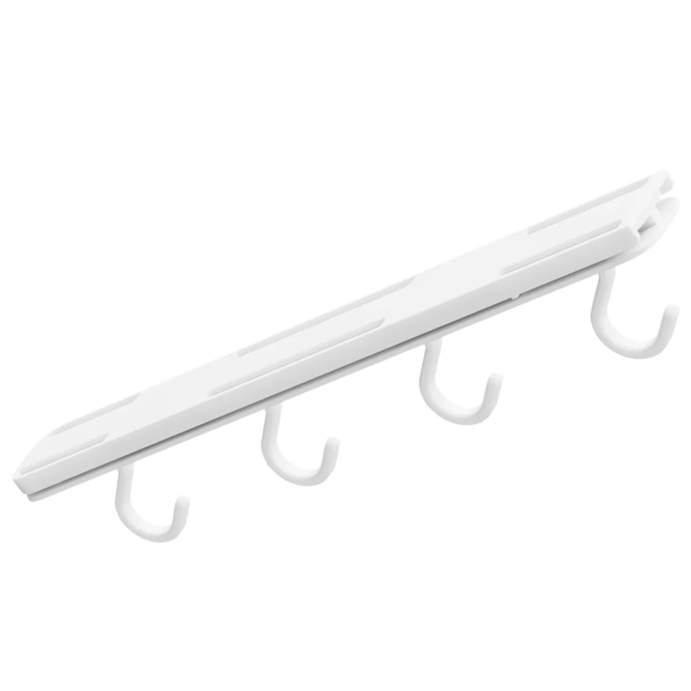 Pull-out Slide Hook Coat Hangers Utensil Rack Kitchen Utensils Space-saving Hanging Abs Punch Free Holder Organizer
Pull-out Slide Hook Coat Hangers Utensil Rack Kitchen Utensils Space-saving Hanging Abs Punch Free Holder Organizer