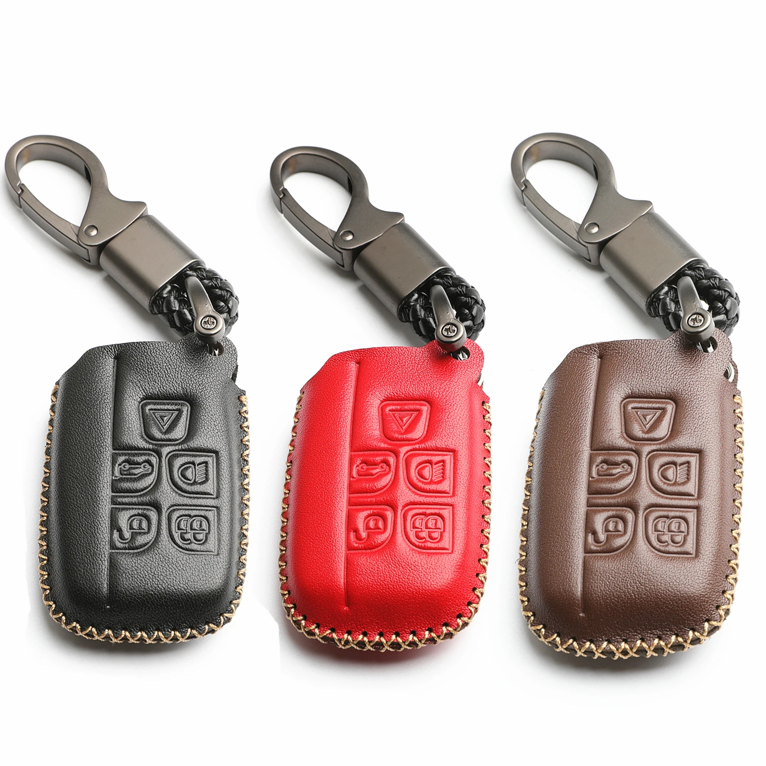 WFMJ кожаный чехол для Land Rover Range Rover Sport LR2 LR4 Evoque Jaguar XF XJ XJL XE Remote Smart 5 кнопок
WFMJ кожаный чехол для Land Rover Range Rover Sport LR2 LR4 Evoque Jaguar XF XJ XJL XE Remote Smart 5 кнопок