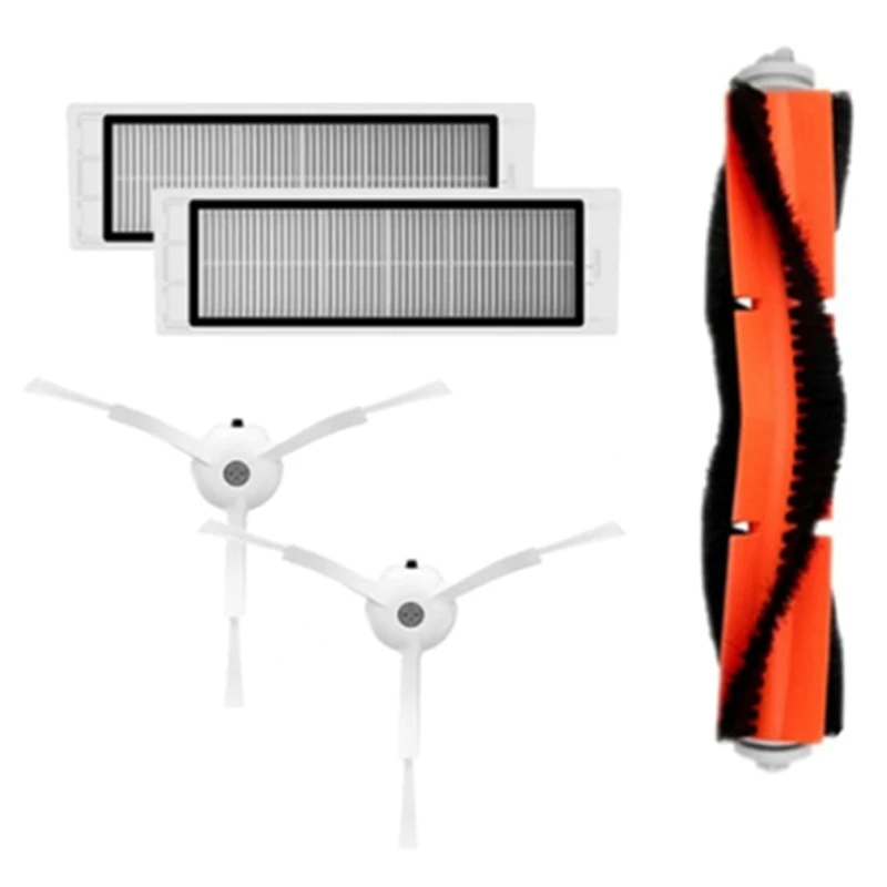 Запчасти для пылесоса Xiaomi 1S Roborock S6 S5 MAX S60 S65 S5 S50 E25 E35, фильтр НЕРА, основная и боковая щетки, 2 комплекта
Запчасти для пылесоса Xiaomi 1S Roborock S6 S5 MAX S60 S65 S5 S50 E25 E35, фильтр НЕРА, основная и боковая щетки, 2 комплекта