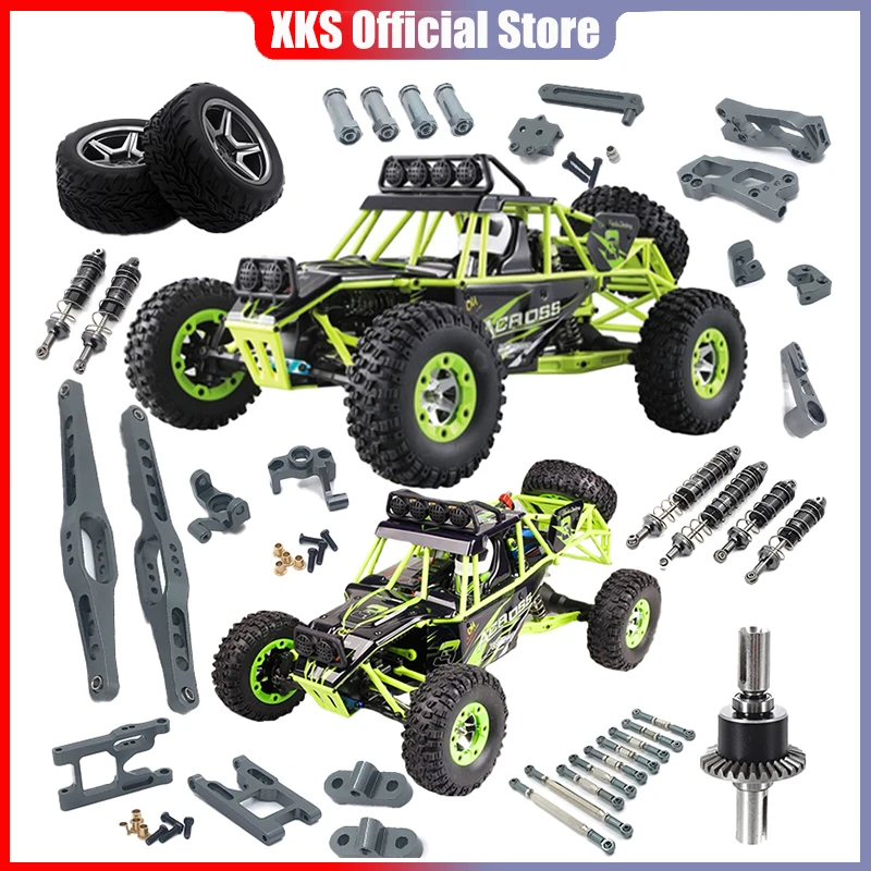 WLtoys 12428 12427 12423 RC Climbing Car Truck Grey/Titanium All-metal Upgrade Parts Tire Adapter Differential Tie Rod Kit
WLtoys 12428 12427 12423 RC Climbing Car Truck Grey/Titanium All-metal Upgrade Parts Tire Adapter Differential Tie Rod Kit