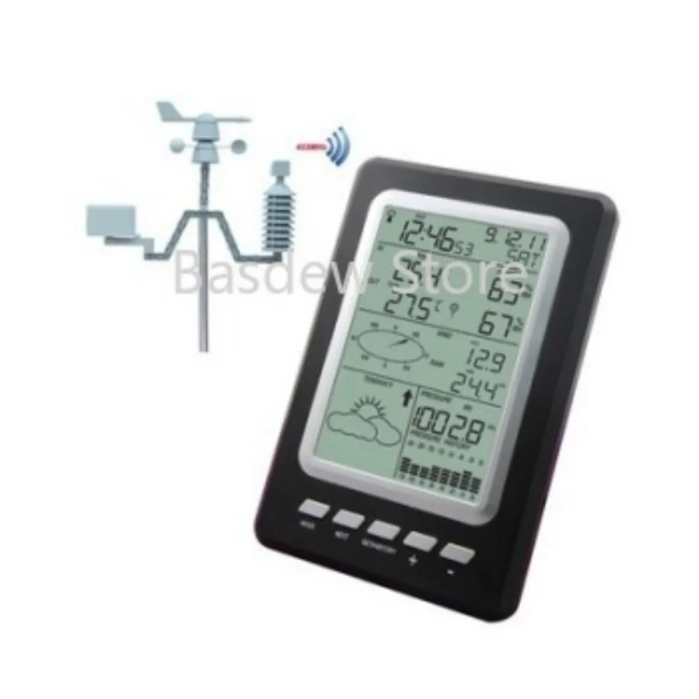

Weather Station Thermometer Wireless Weather Forecasting Machine Professional Solar Wireless Weather Station Household