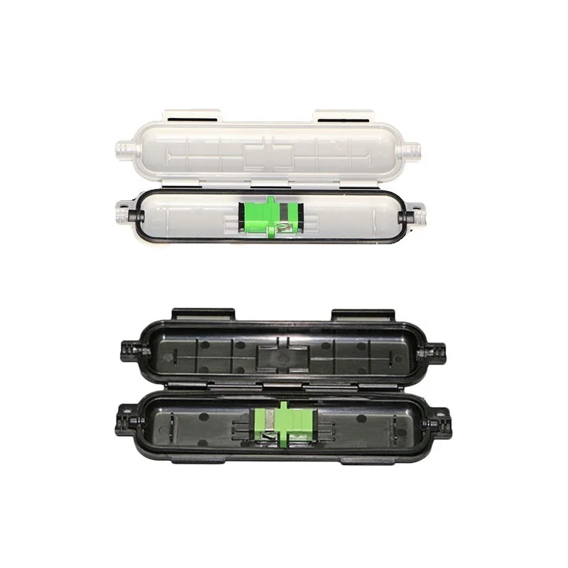 Free Shipping 10 Pieces Fiber Protect Box SC APC White/Black Color SC APC SM FTTH Fiber Accessories Fiber Drop Cable Protection
Free Shipping 10 Pieces Fiber Protect Box SC APC White/Black Color SC APC SM FTTH Fiber Accessories Fiber Drop Cable Protection