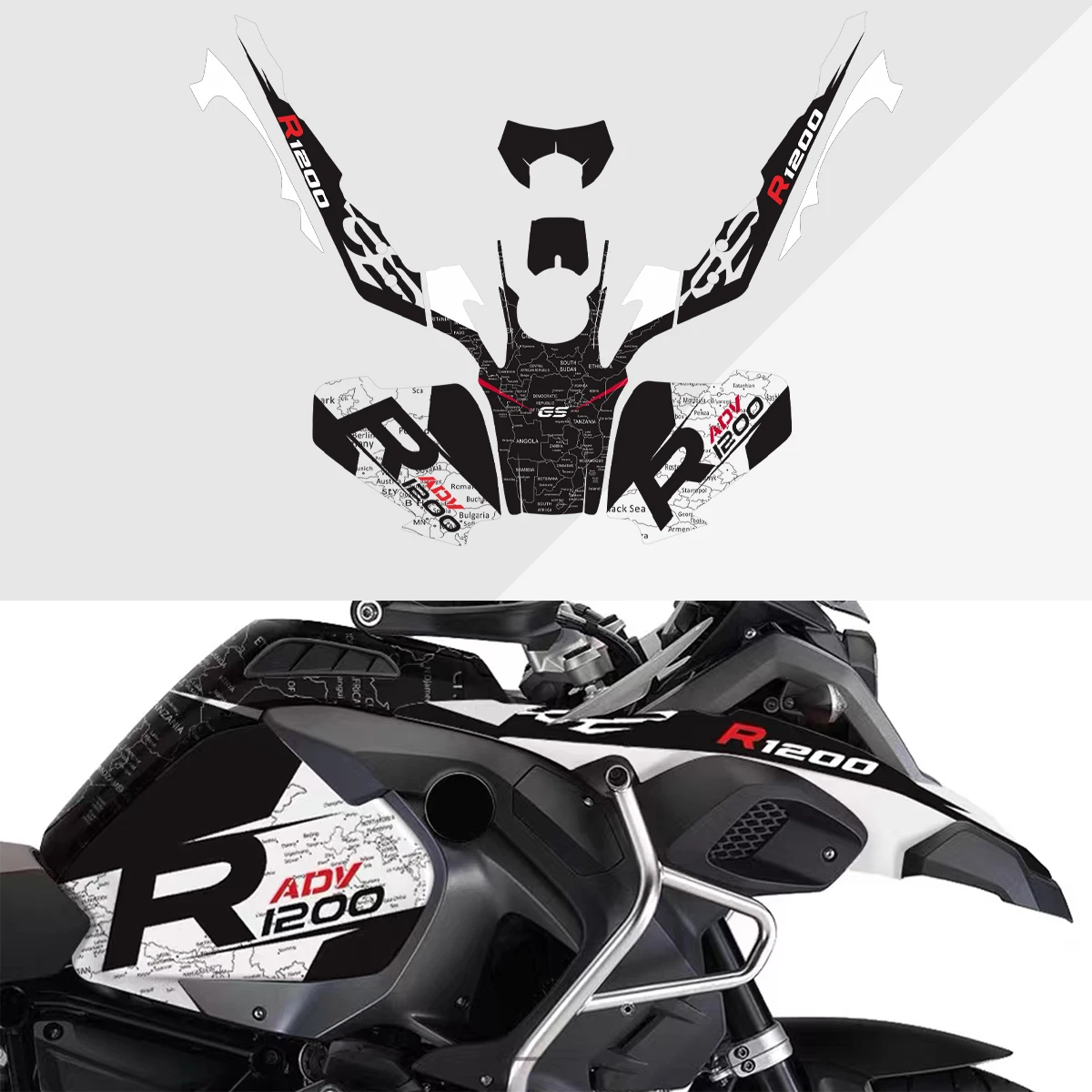 Motorcycle Full Decals Kit Case for BMW R1200GS Adventure ADV 2014-2018 2015 2016 2017
Motorcycle Full Decals Kit Case for BMW R1200GS Adventure ADV 2014-2018 2015 2016 2017