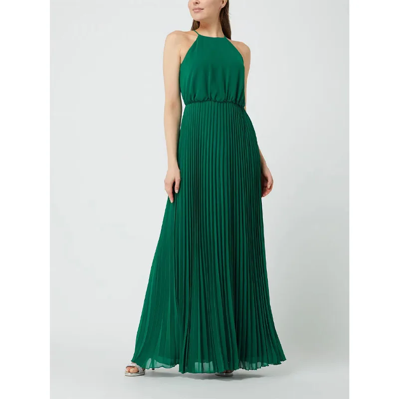 New Pleated Halter Dress Ladies Sexy Elegant Off-the-shoulder Dress Holiday Dress Soiree Party Solid Color Slip Dress Y2k Dress
New Pleated Halter Dress Ladies Sexy Elegant Off-the-shoulder Dress Holiday Dress Soiree Party Solid Color Slip Dress Y2k Dress