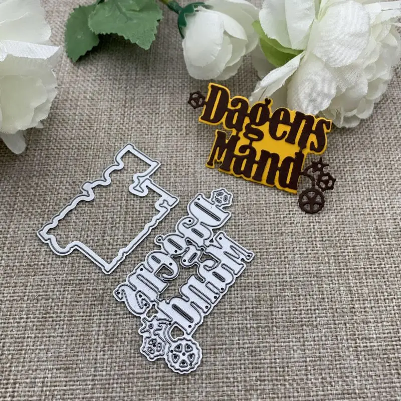 Dagen Mand letters Metal Cutting Dies Stencils For DIY Scrapbooking Decorative Embossing Handcraft Die Cutting Template Mold
Dagen Mand letters Metal Cutting Dies Stencils For DIY Scrapbooking Decorative Embossing Handcraft Die Cutting Template Mold
