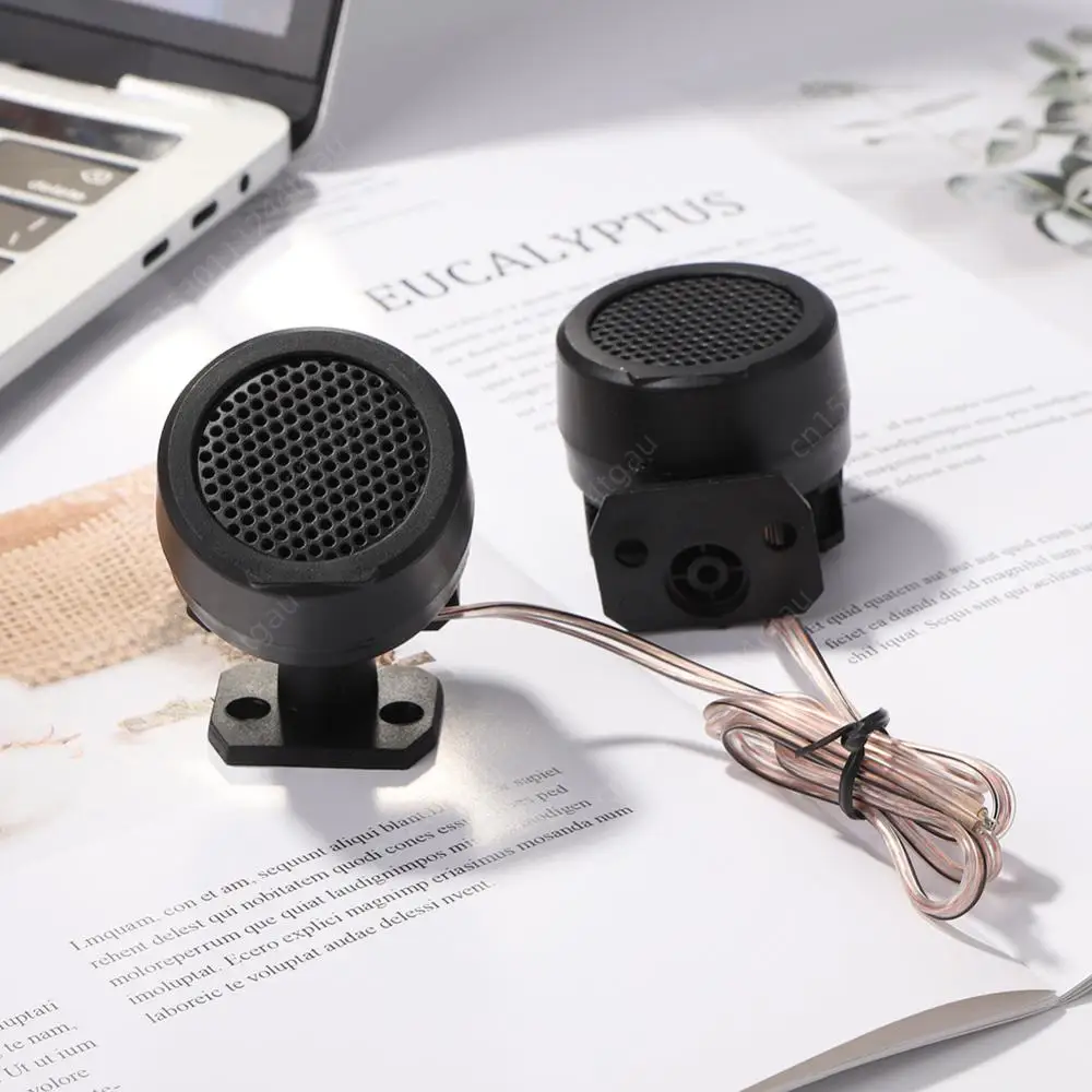 Altavoces de agudos universales para coche, Mini bocina de Audio de 12V, CC, sistema de Audio, 2 piezas, 500W Altavoces de agudos universales para coche, Mini bocina de Audio de 12V, CC, sistema de Audio, 2 piezas, 500W