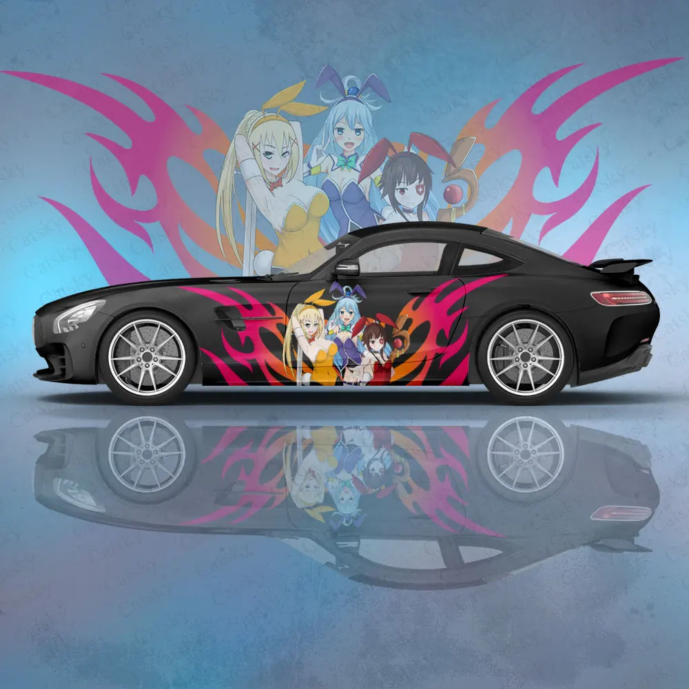 God's Blessing on This Wonderful World anime Car stickers ita tuning racing vinyl decal wrap side graphics side decal sticker
God's Blessing on This Wonderful World anime Car stickers ita tuning racing vinyl decal wrap side graphics side decal sticker