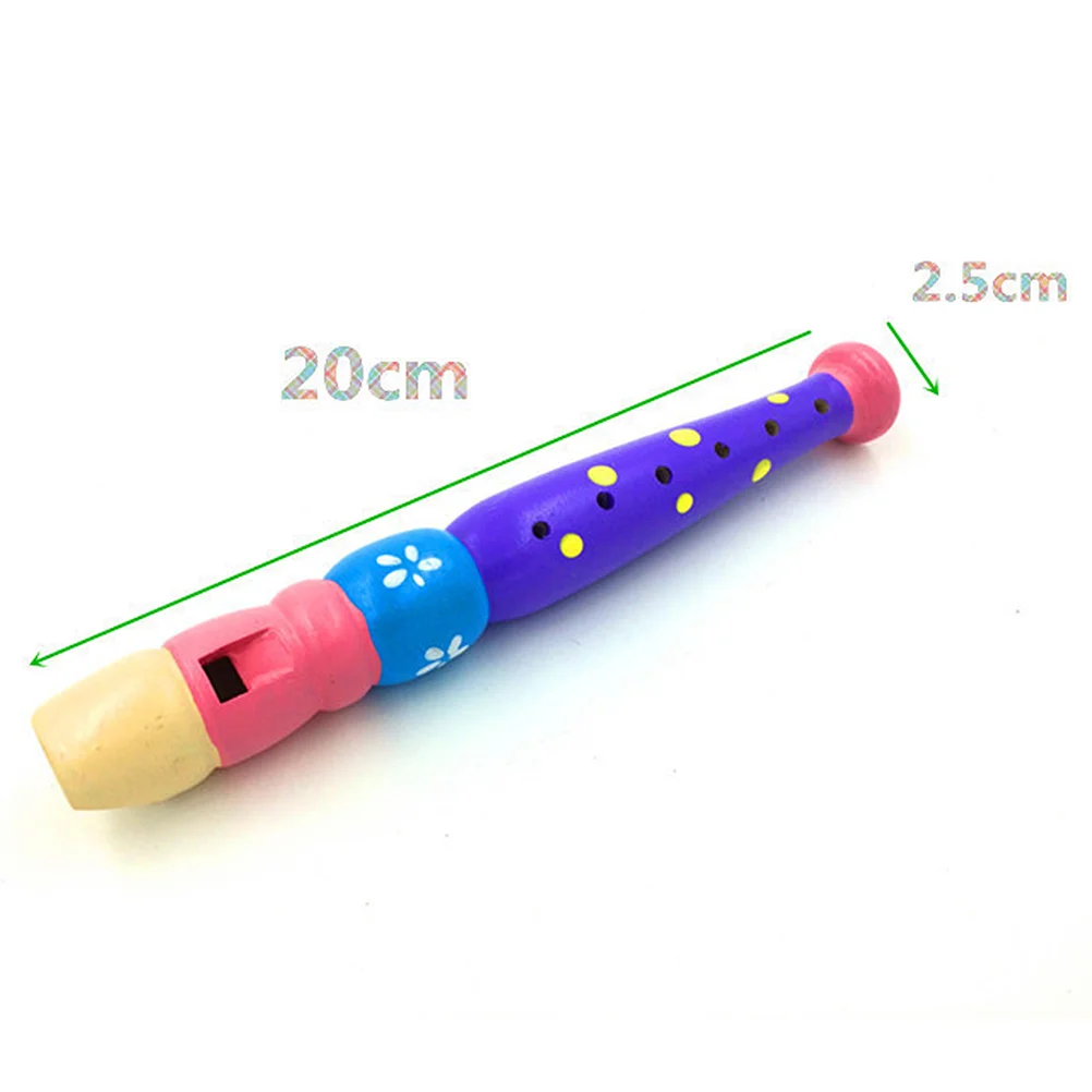6-Hole Wooden Children Flute Beginner Descant Playing Wind Instruments Toys Early Education Enlightenment Send Random
6-Hole Wooden Children Flute Beginner Descant Playing Wind Instruments Toys Early Education Enlightenment Send Random