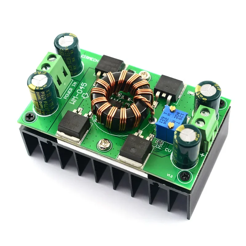 

DC-DC Max 10A 300W Automatic Step Up Step Down Boost Buck Converter 5V-30V to 1.25-30V Power Supply Module Board For arduino