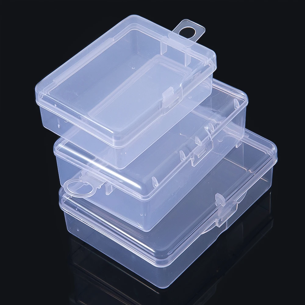 1PC Square Plastic Storage Box With buckle Jewelry Container Transparent Box Case Organizer Packaging for Jewelry Beads Earring
1PC Square Plastic Storage Box With buckle Jewelry Container Transparent Box Case Organizer Packaging for Jewelry Beads Earring