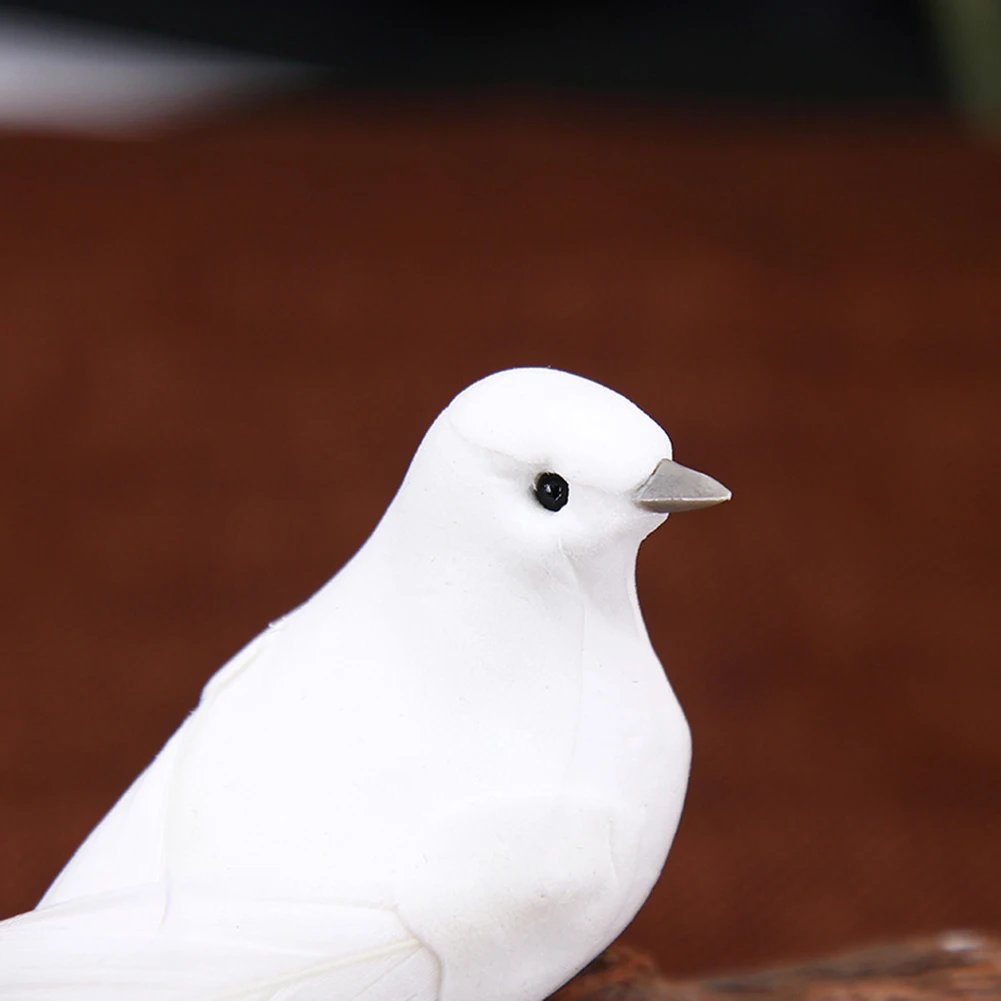 Decorative Fake Doves White Artificial Foam Feather Wedding Ornament Home Craft Table Decor Bird Toy Garden Decor
Decorative Fake Doves White Artificial Foam Feather Wedding Ornament Home Craft Table Decor Bird Toy Garden Decor