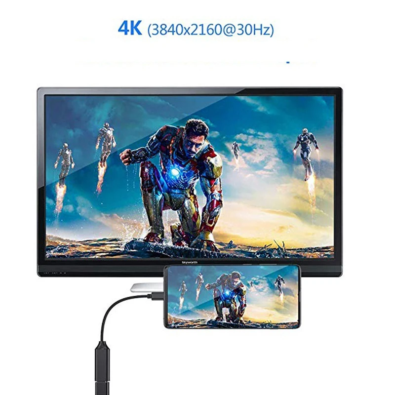 Adaptateur USB C HDMI smartphone