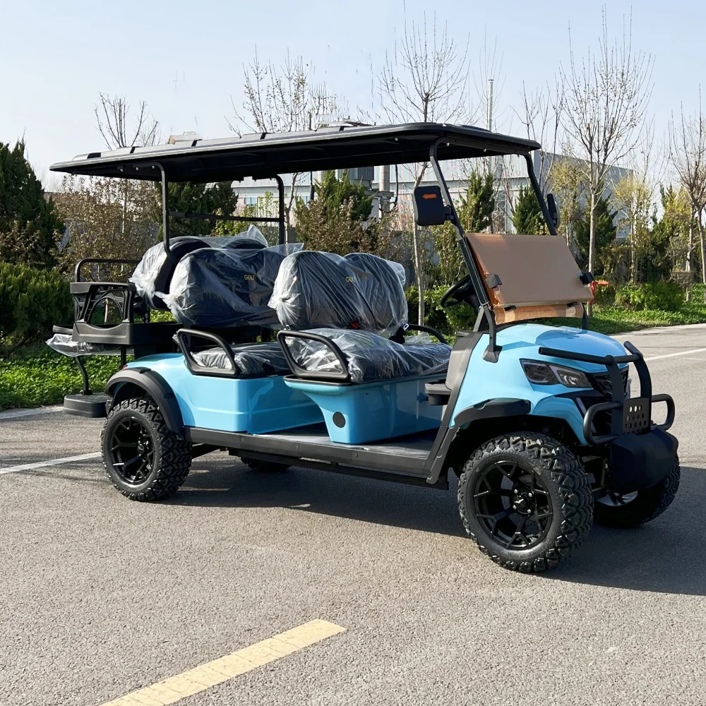 2024 New Design Best Selling 6 Seater Fast Single 4+2 Seat Golf Cart Motor 5000W Buggy 4 Wheel Electric
2024 New Design Best Selling 6 Seater Fast Single 4+2 Seat Golf Cart Motor 5000W Buggy 4 Wheel Electric