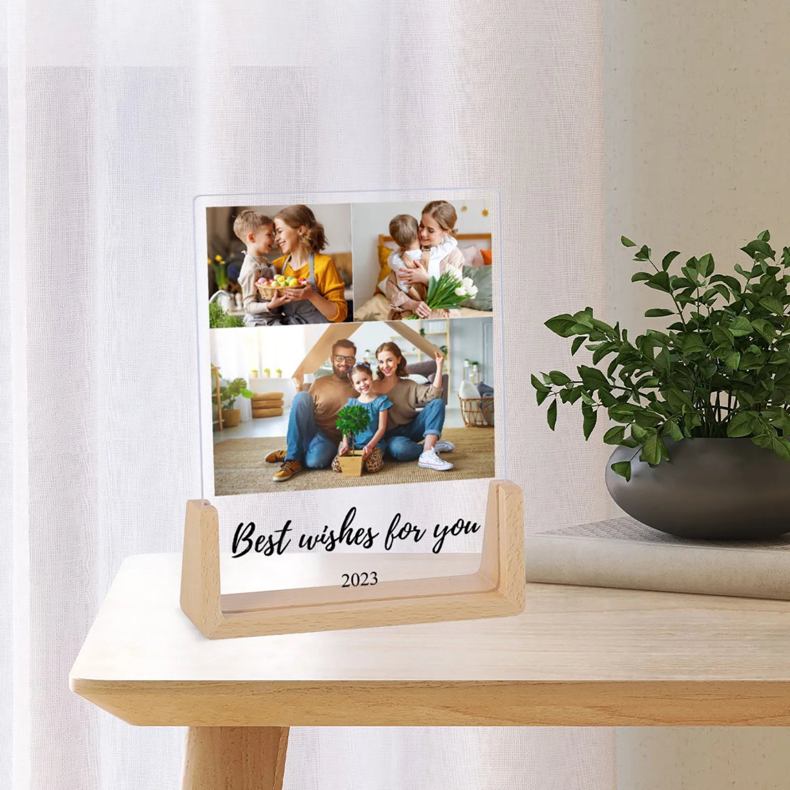 Custom Photo Frame Personalized Best Wishes for You Family Memento Gifts for Dad Mom Child Christmas Birthday Present for Him
Custom Photo Frame Personalized Best Wishes for You Family Memento Gifts for Dad Mom Child Christmas Birthday Present for Him
