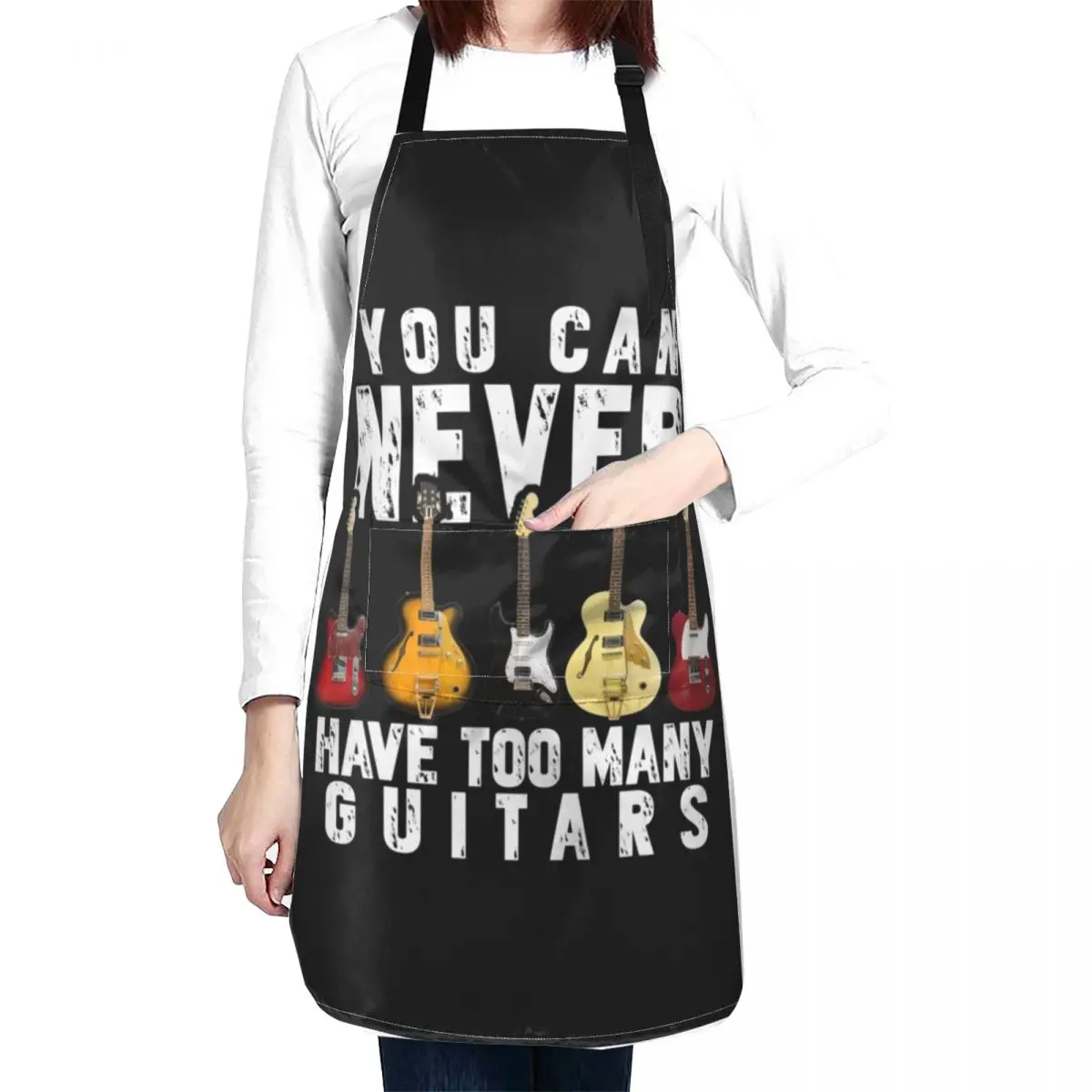 

You Can Never Have Too Many Guitars Apron Kitchen accessories kitchen item