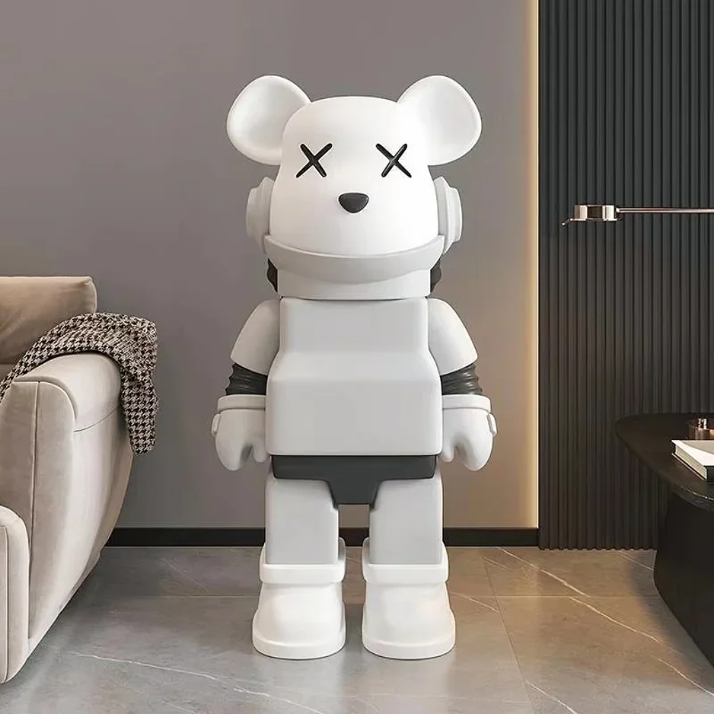 Original Mechanical Aerospace Bear Floor-standing Ornament for Living Room Decoration, Next to the TV Cabinet, Creative Ornamen
Original Mechanical Aerospace Bear Floor-standing Ornament for Living Room Decoration, Next to the TV Cabinet, Creative Ornamen