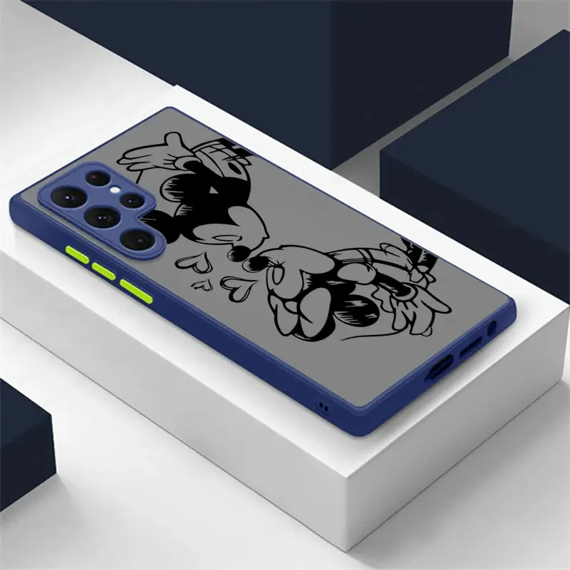Mickey Minnie Mouse Cartoon Phone Case For Samsung Galaxy S24 Case S23 Ultra S22 S21 S20 FE S10 Plus For S24 Note 20 Ultra Cover Mickey Minnie Mouse Cartoon Phone Case For Samsung Galaxy S24 Case S23 Ultra S22 S21 S20 FE S10 Plus For S24 Note 20 Ultra Cover