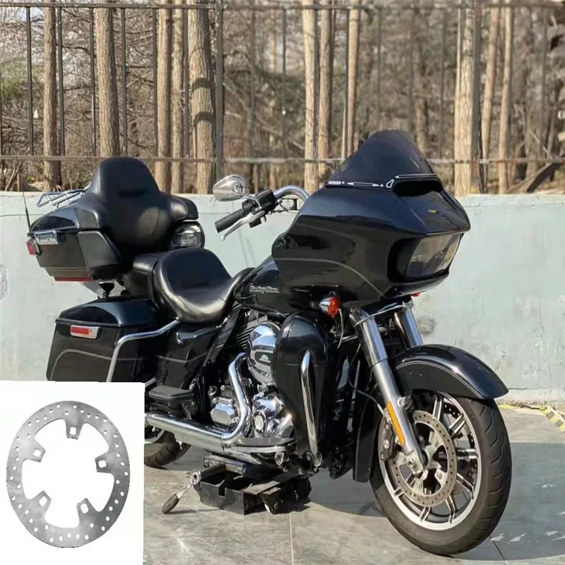 Motorcycle Front Brake Rotor Fit For Harley Touring Electra Glide Road King Street Glide Road Glide 2009-2018
Motorcycle Front Brake Rotor Fit For Harley Touring Electra Glide Road King Street Glide Road Glide 2009-2018