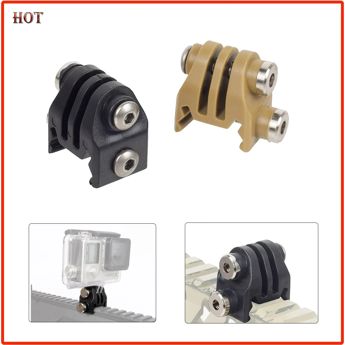 Tactical Equipment Go Pro Fixed Rail Mount Adapter For 20mm Picatinny Airsoft Rifle Laser Camera Nylon Base GoPro EKEN
Tactical Equipment Go Pro Fixed Rail Mount Adapter For 20mm Picatinny Airsoft Rifle Laser Camera Nylon Base GoPro EKEN