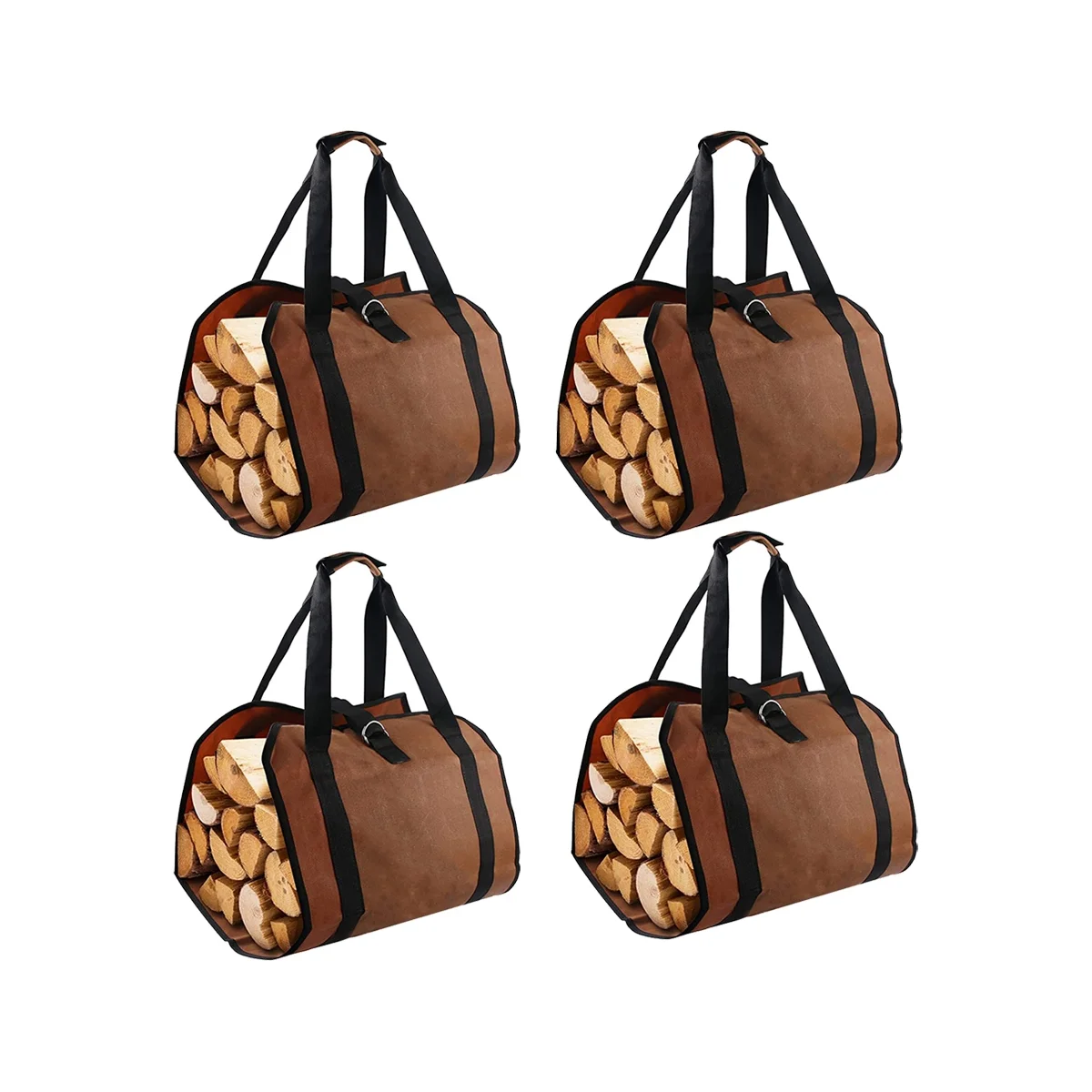 4PCS Firewood Storage Bag Portable Firewood Carrying Bag Portable Canvas Logging Bag
4PCS Firewood Storage Bag Portable Firewood Carrying Bag Portable Canvas Logging Bag