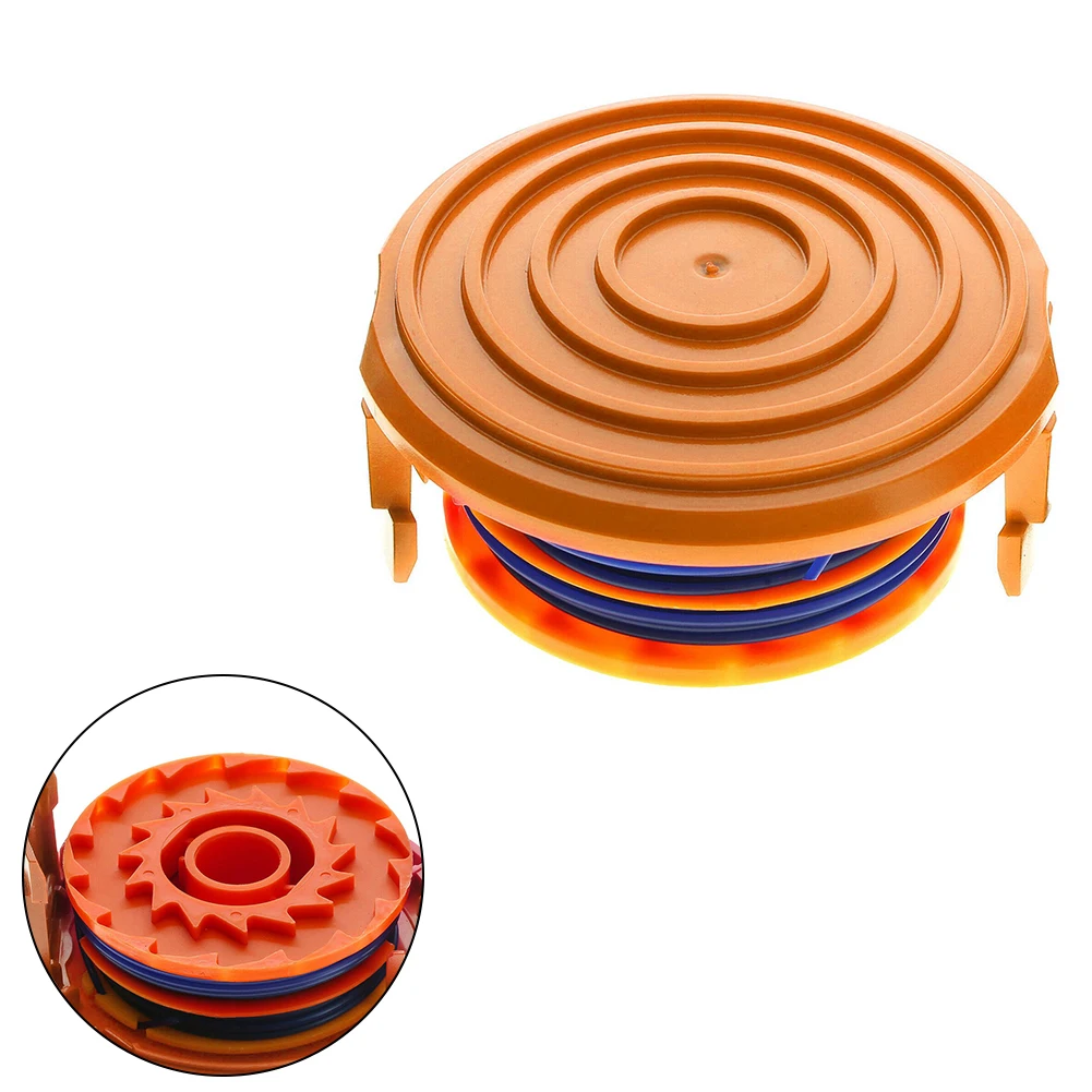 2Pcs/Set Spool Line & Spool Cap Cover For McGregor MET3525 Garden Grass Trimmer Lawn Mower Accessories 1.5mm Trimmer Line
2Pcs/Set Spool Line & Spool Cap Cover For McGregor MET3525 Garden Grass Trimmer Lawn Mower Accessories 1.5mm Trimmer Line