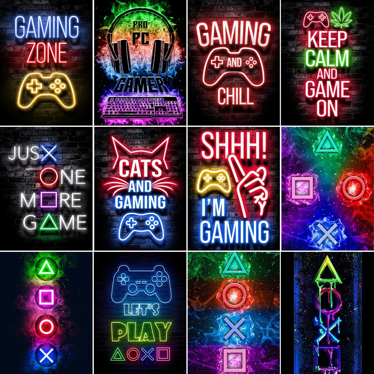DIY 5D Diamond Painting Game Player, Full Square and Round Diamond Mosaic Embroidery Picture, Room Decoration
DIY 5D Diamond Painting Game Player, Full Square and Round Diamond Mosaic Embroidery Picture, Room Decoration
