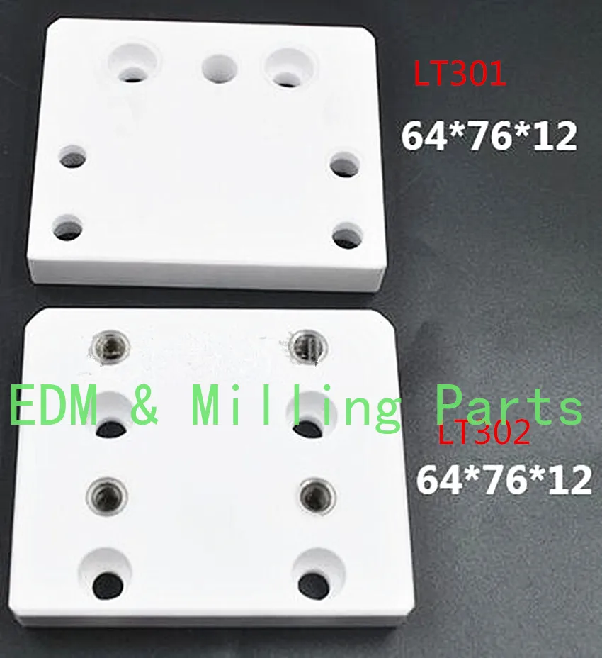 1PC/1Set Wire EDM LT301 LT302 Ceramic Isolator Plate 76x64x12mm For CNC ACCUTEX Machine Service
1PC/1Set Wire EDM LT301 LT302 Ceramic Isolator Plate 76x64x12mm For CNC ACCUTEX Machine Service
