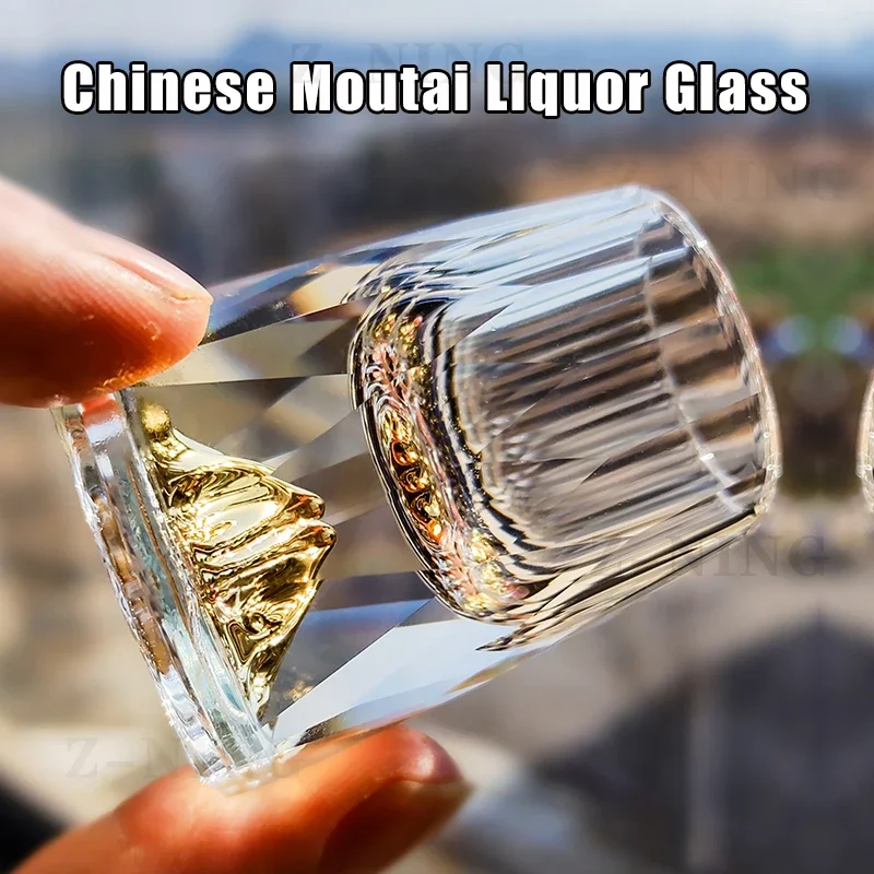 Small -capacity Crystal Glasses Gold Foil Decoration Suitable for Whiskey/Vodka/sake/shochu/tea Cup Diamond Cutting Process
Small -capacity Crystal Glasses Gold Foil Decoration Suitable for Whiskey/Vodka/sake/shochu/tea Cup Diamond Cutting Process