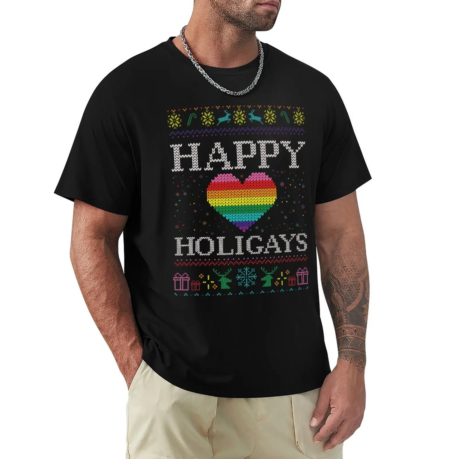 Счастливый Рождественский свитер Holigays, футболка ЛГБТ прайд, летние топы, футболки на заказ, новое издание, футболки для мужчин
Счастливый Рождественский свитер Holigays, футболка ЛГБТ прайд, летние топы, футболки на заказ, новое издание, футболки для мужчин