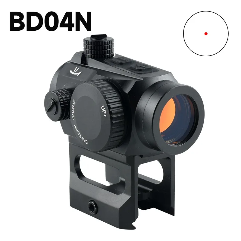BD04N Hunting Outdoors Red Dot Sights Tactical Compact Rifle Scope Adjustable Brightness Reflex Light 20-22mm Rail Mount
BD04N Hunting Outdoors Red Dot Sights Tactical Compact Rifle Scope Adjustable Brightness Reflex Light 20-22mm Rail Mount