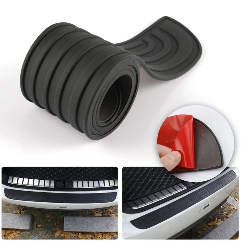 Universal Car Trunk Rear Bumper Guard Strip Rubber Door Sill Plate Protector Mouldings Pad Trim Cover Strip Car Styling 
Universal Car Trunk Rear Bumper Guard Strip Rubber Door Sill Plate Protector Mouldings Pad Trim Cover Strip Car Styling