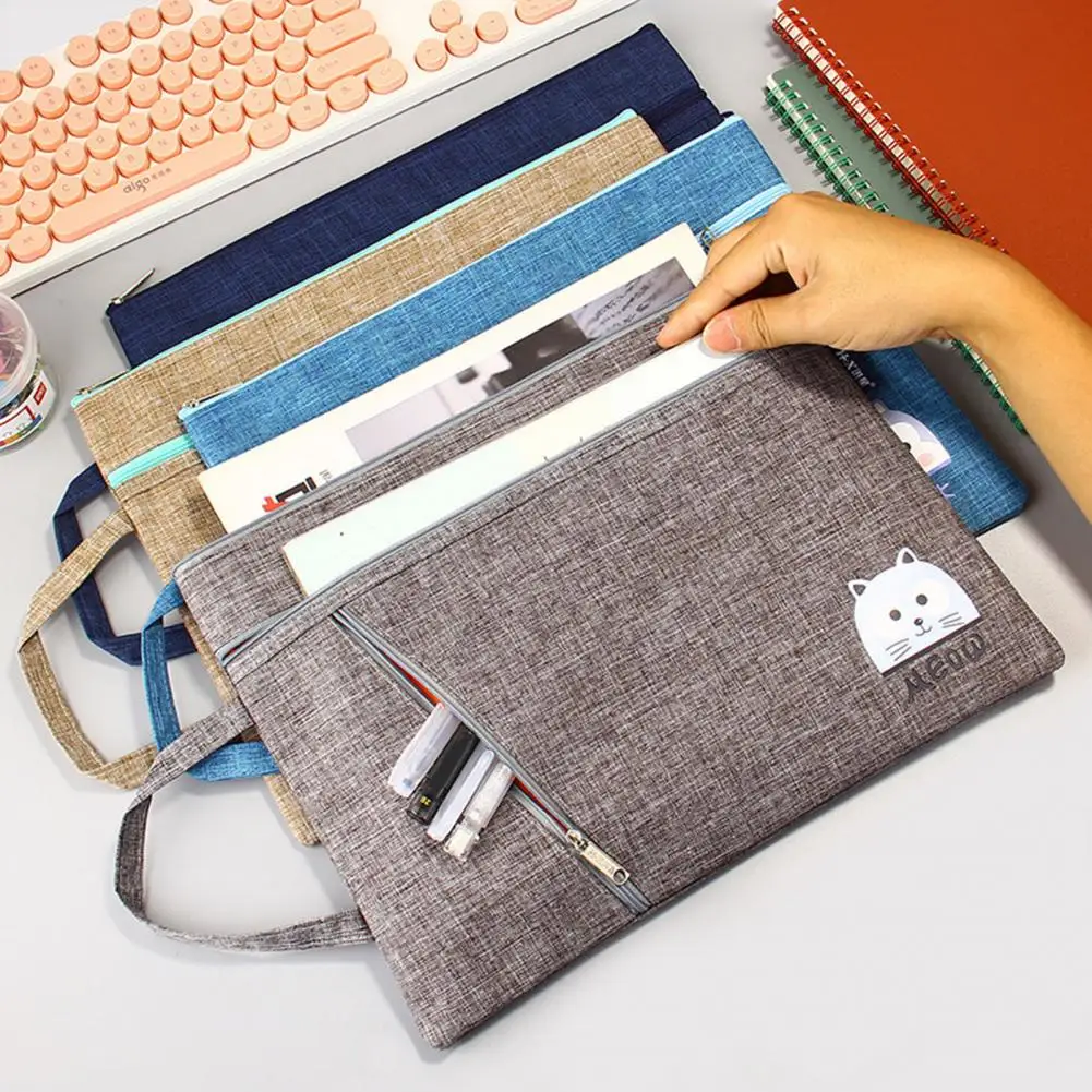 Portable File Holder Stylish A4 Canvas File Bags Spacious Portable Multi-layered for Students Professionals File Holder
Portable File Holder Stylish A4 Canvas File Bags Spacious Portable Multi-layered for Students Professionals File Holder