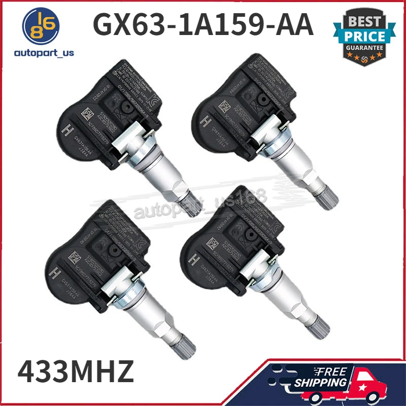4 шт., датчик давления в шинах для Jaguar E-Pace F-Pace I-Pace XE XF XJ Land Rover Range Rover GX63-1A159-AA TPMS 433 МГц
4 шт., датчик давления в шинах для Jaguar E-Pace F-Pace I-Pace XE XF XJ Land Rover Range Rover GX63-1A159-AA TPMS 433 МГц
