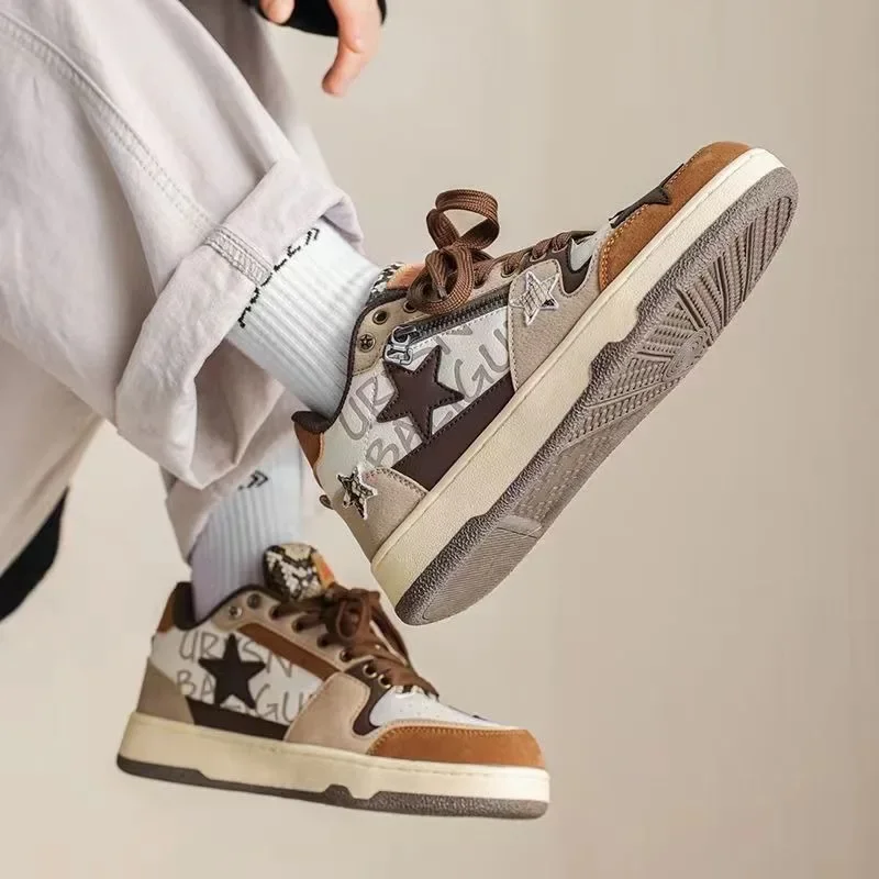 Women Casual Sneakers Personalized Stars Running Sport Shoes Couple Shoes Skateboard Shoe Trainers Skate Flats Walking Sneakers 
Women Casual Sneakers Personalized Stars Running Sport Shoes Couple Shoes Skateboard Shoe Trainers Skate Flats Walking Sneakers