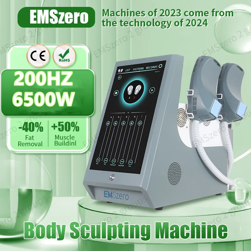 

Emszero Neo Machines 2024 Professional RF 6500w 200HZ EMS 5 Handle Emszero Pro HI-EMT Body Sculpt Slimming Beauty Instrument