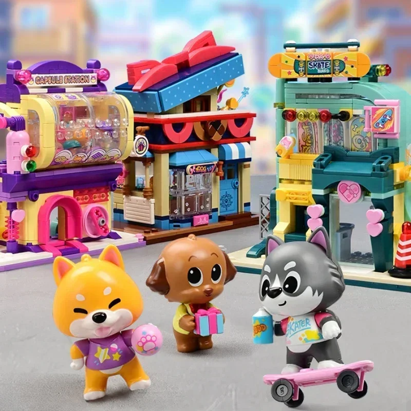 Keeppley Funny Street View Puppy Cute Pet Building Block Assembled Toy Model Creative Gift Fashion Play Home Decoration
Keeppley Funny Street View Puppy Cute Pet Building Block Assembled Toy Model Creative Gift Fashion Play Home Decoration